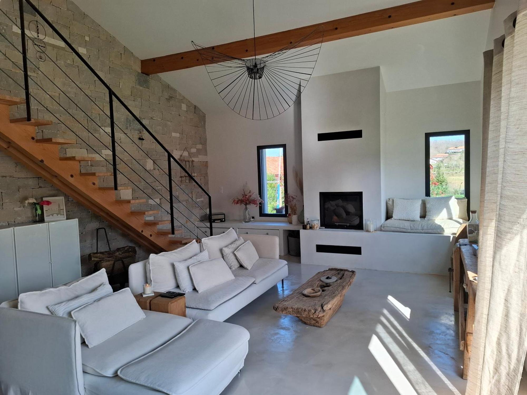 Charmante Villa Familiale Au Calme A 15Min Des Plages Ascain Buitenkant foto